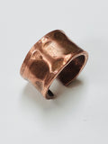 Raw copper ring
